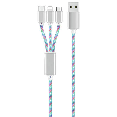 2go-3in1-usb-led-cable-azul-150cm-micro-usb