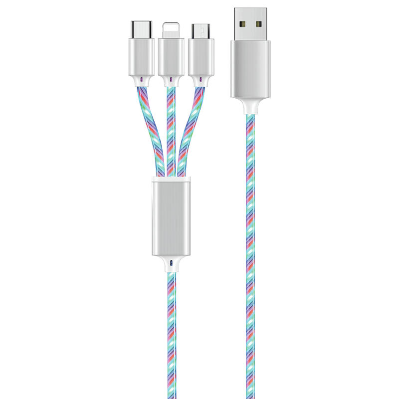 2go-3in1-usb-led-cable-azul-150cm-micro-usb 2go-3in1-usb-led-cable-azul-150cm-micro-usb
