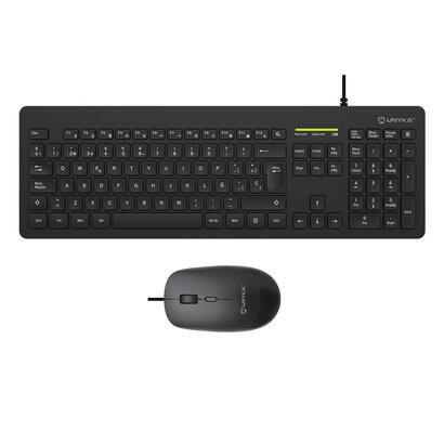 unykach-combo-pro-mk211-slim-kit-teclado-raton-negros