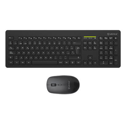 unykach-combo-mk212-pro-slim-wireless-kit-teclado-raton-inalambricos-negros
