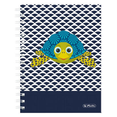 herlitz-espiral-boutiqueb-a5-lindos-animales-100-hojas-kartortuga