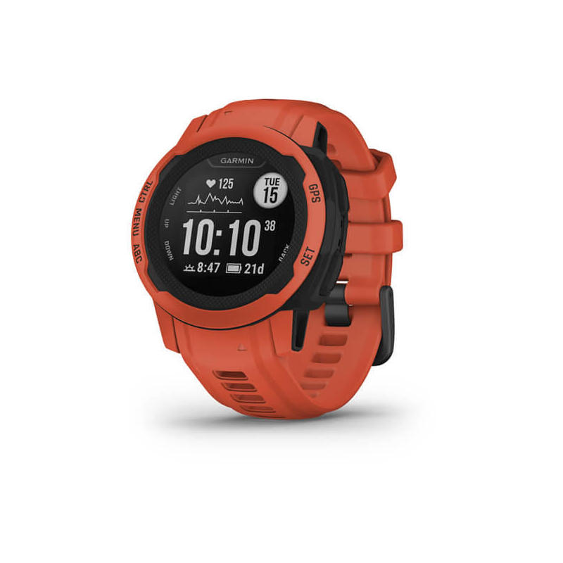 smartwatch-garmin-instinct-2s-z-czujnikiem-tatna-hrm-elevate-makowy-makowy-pasek