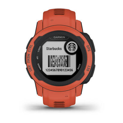 smartwatch-garmin-instinct-2s-z-czujnikiem-tatna-hrm-elevate-makowy-makowy-pasek