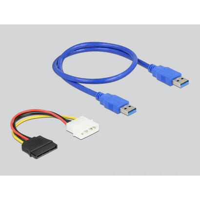 tarjeta-riser-pci-express-x1-a-2-x-pci-32-bit-ranura-con-cable-de-60-cm