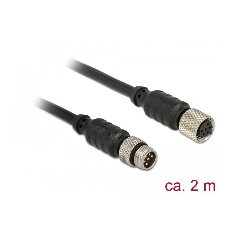 delock-12640-cable-para-sensor-y-actuador-2-m-m8-negro