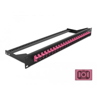 delock-patch-panel-fibra-19-24-puertos-sc-simplex-violeta