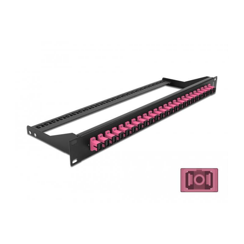 delock-patch-panel-fibra-19-24-puertos-sc-simplex-violeta