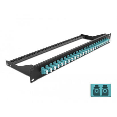 delock-19-lwl-patchpanel-24-port-lc-duplex-aqua