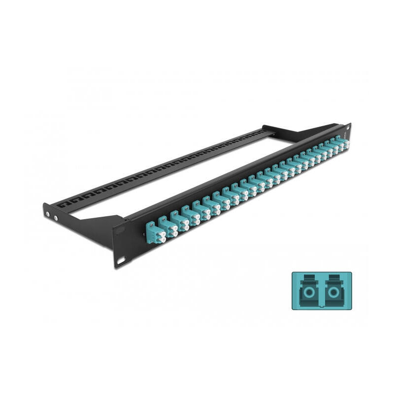 delock-19-lwl-patchpanel-24-port-lc-duplex-aqua