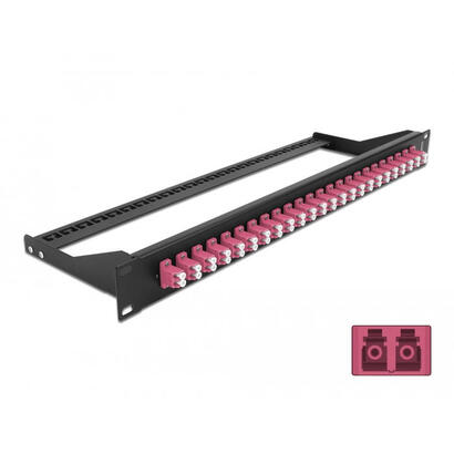 delock-19-lwl-patchpanel-24-port-lc-duplex-violetat