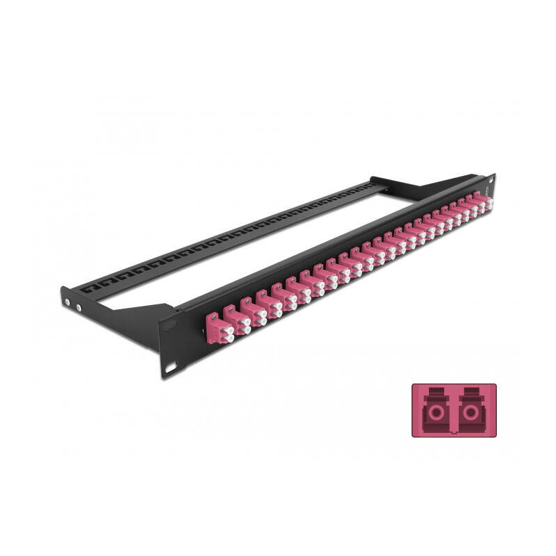 delock-19-lwl-patchpanel-24-port-lc-duplex-violetat