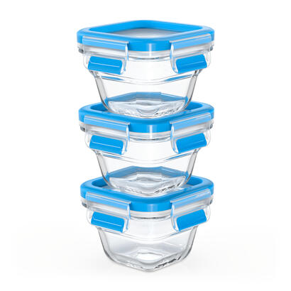 emsa-clip-close-n1050700-recipiente-de-almacenar-comida-plaza-establecer-azul-transparente-3-piezas
