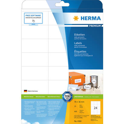 herma-labels-70x36-25-sheets-din-a4-600-pcs-4360-etiquetas