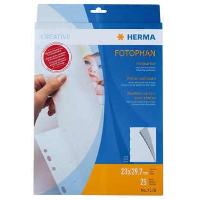 tablero-fotografico-herma-230-x-297-mm-blanco-25-hojas