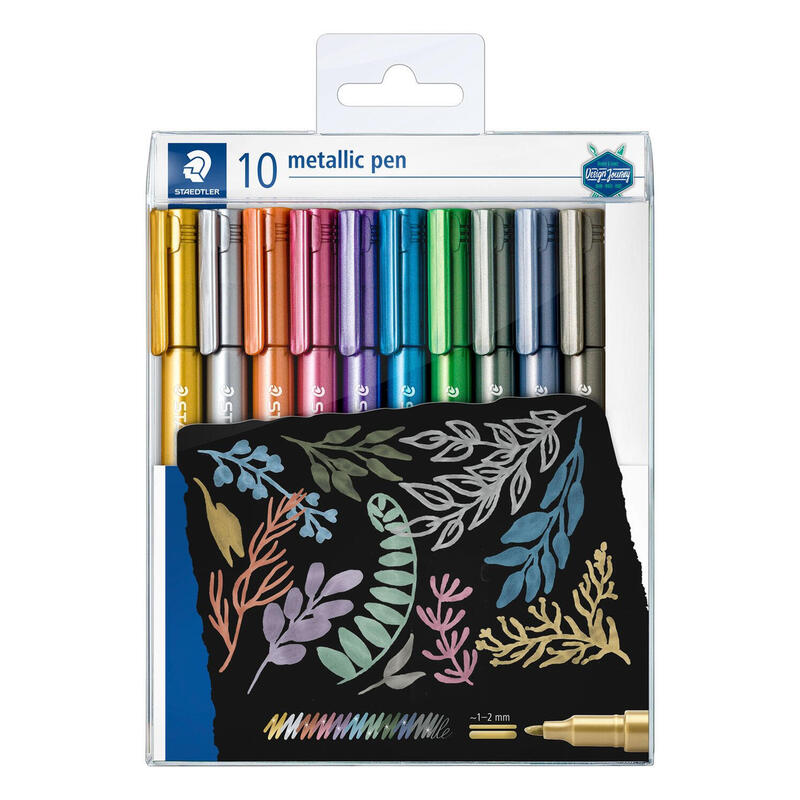 rotulador-staedtler-metalico-10-piezas-en-estuche-1-2-mm