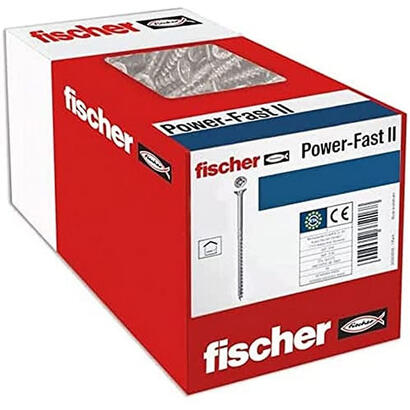 fischer-tornillo-aglomerado-power-fast-ii-50x120-avellanado-670412