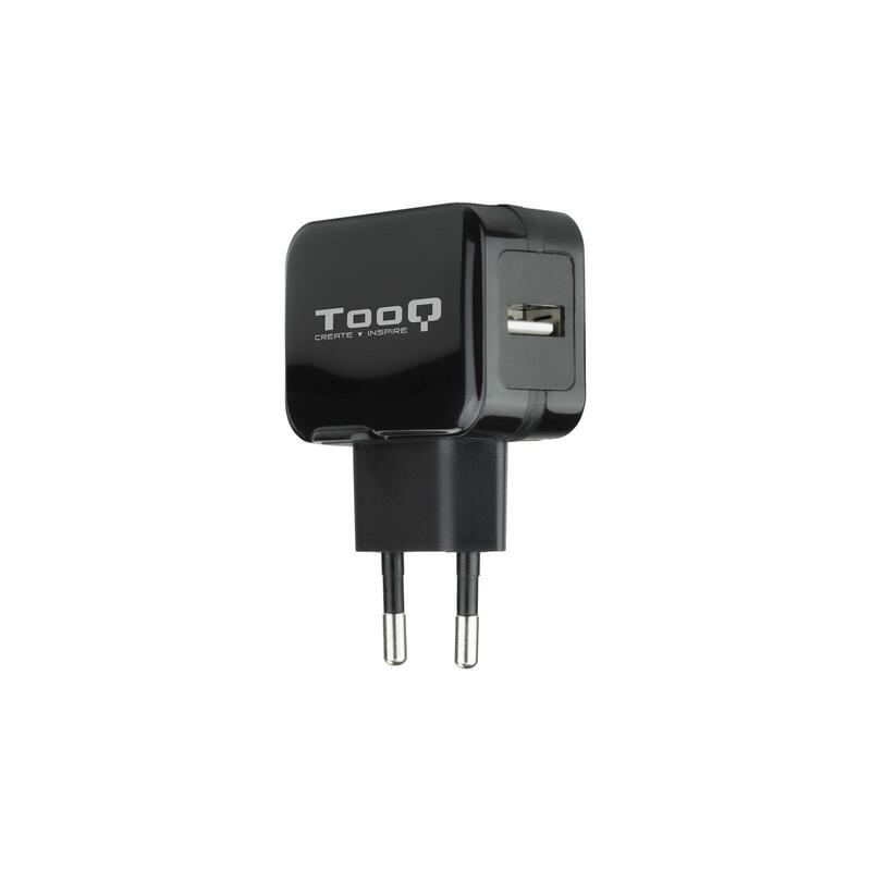 tooq-cargador-de-pared-usb-5v-24-a-1-puerto-usb-negro