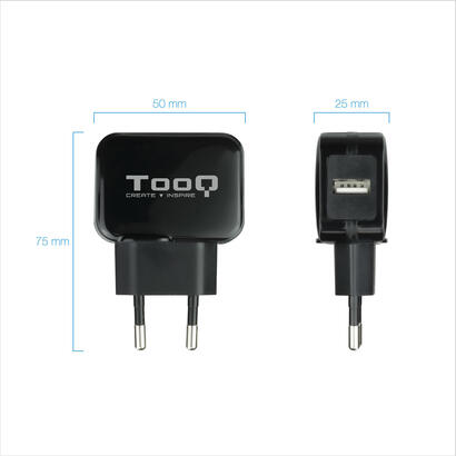 tooq-cargador-de-pared-usb-5v-24-a-1-puerto-usb-negro