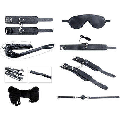 alive-secret-desires-kit-7-piezas-bdsm-negro