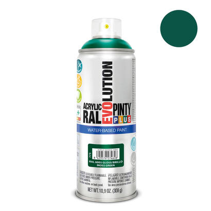 pintura-en-spray-pintyplus-evolution-water-based-520cc-ral-6005-verde-musgo