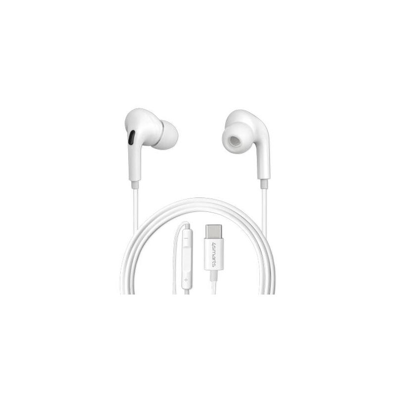 auriculares-4smarts-active-in-ear-stereo-usb-tipo-c-basic-blanco