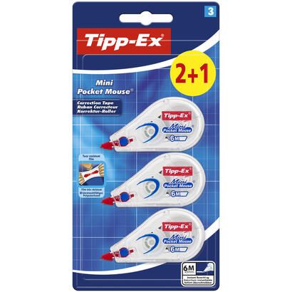 tipp-ex-mini-pocket-mouse-21-pack-de-3-cintas-correctora-5mm-x-6m
