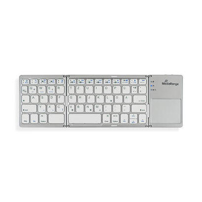 mediarange-mros133-teclado-oficina-bluetooth-qwertz-plata