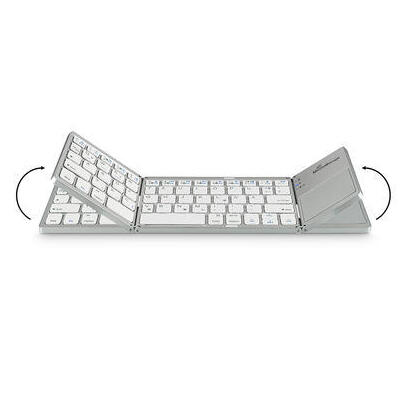 mediarange-mros133-teclado-oficina-bluetooth-qwertz-plata