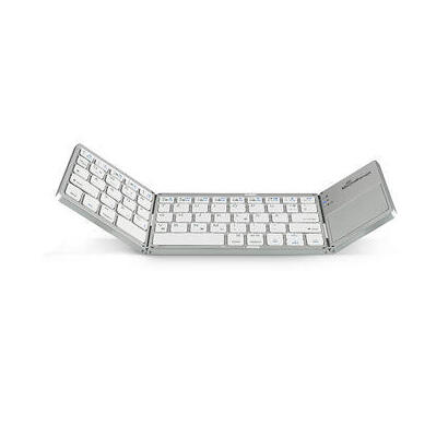 mediarange-mros133-teclado-oficina-bluetooth-qwertz-plata