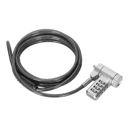 targus-asp96rgl-cable-antirrobo-plata-2-m