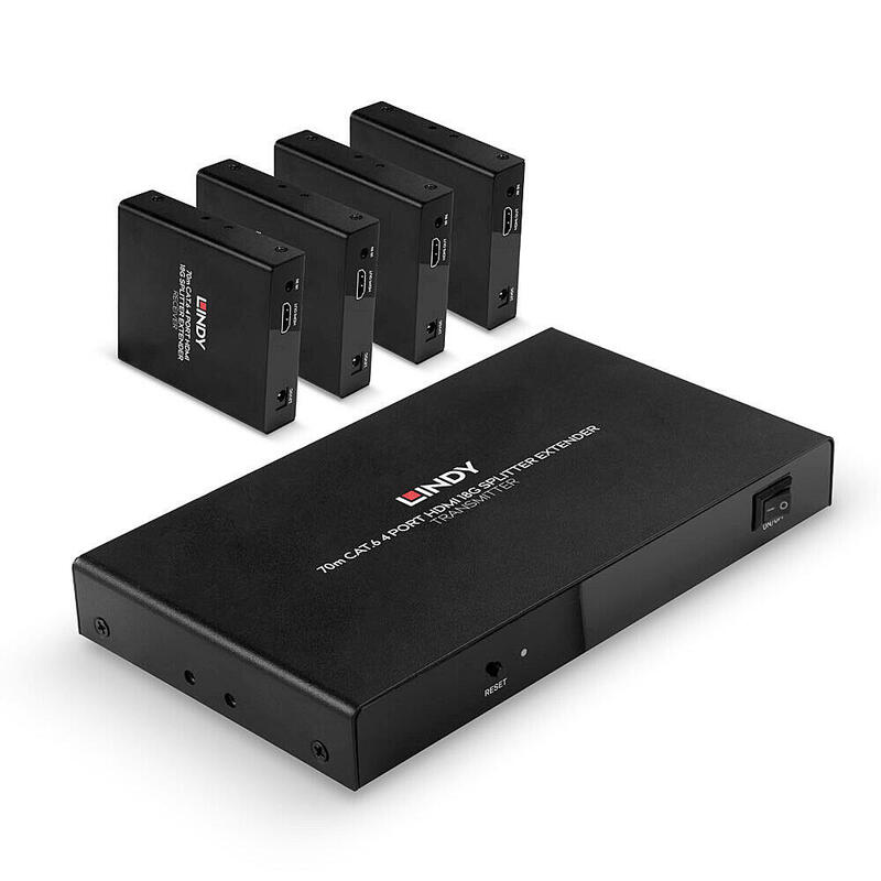 lindy-extender-4-port-70m-cat6-hdmi-4k60