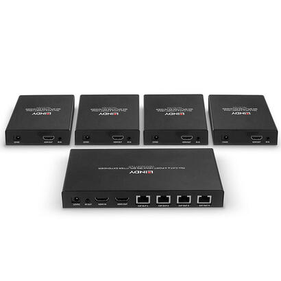 lindy-extender-4-port-70m-cat6-hdmi-4k60