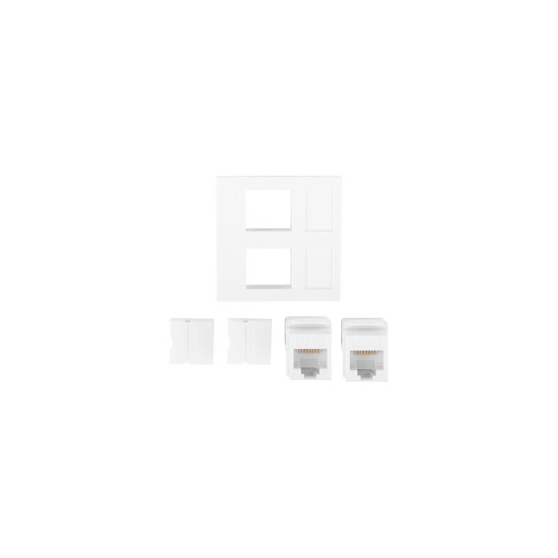 lanberg-2xrj45-45x45-socket-keystone-2xcat-6-utp-white