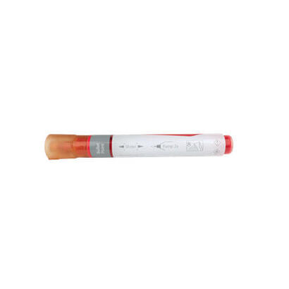 nobo-caja-de-10-rotuladores-para-pizarra-blanca-punta-redonda-3mm-tinta-liquida-nivel-de-tinta-color-rojo