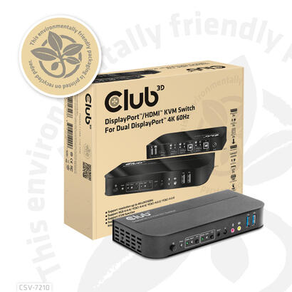 club3d-kvm-switch-4k60hz-2x-dp-hdmi-oder-dp2xusbaudio
