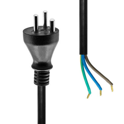 proxtend-power-cord-denmark-to-open-end-1m-black