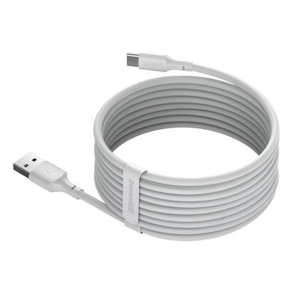 baseus-tzcatzj-02-cable-usb-15-m-usb-a-usb-c-blanco