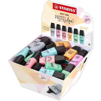 stabilo-boss-mini-pastellove-expositor-con-50-marcadores-fluorescentes-trazo-entre-2-y-5mm-tinta-con-base-de-agua-antisecado-col