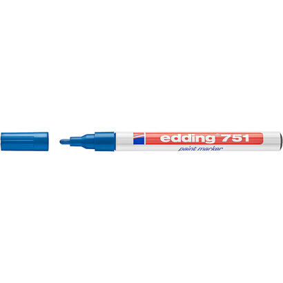 pack-de-10-unidades-edding-751-rotulador-permanente-punta-redonda-trazo-entre-1-y-2-mm-tinta-opaca-secado-rapido-color-azul