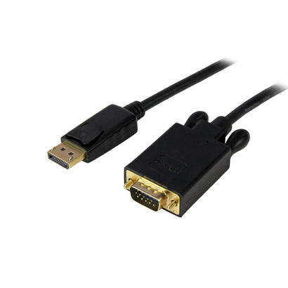 startechcom-cable-3m-video-adaptador-conversor-displayport-a-vga-convertidor-activo-dp-macho-a-macho-1920x1200-1080p-negro-cable