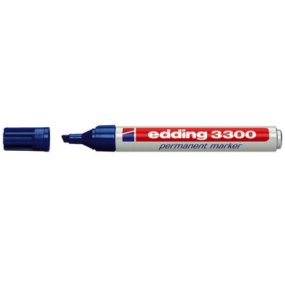 pack-de-10-unidades-edding-3300-rotulador-permanente-punta-biselada-trazo-entre-1-y-5-mm-tinta-casi-inodora-secado-rapido-color-