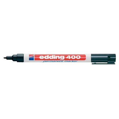 pack-de-10-unidades-edding-400-rotulador-permanente-punta-redonda-trazo-1-mm-recargable-secado-rapido-color-negro