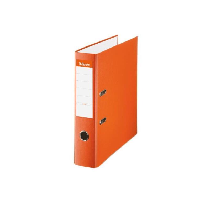 pack-de-10-unidades-esselte-archivador-de-palanca-formato-a4-lomo-75mm-capacidad-para-500-hojas-color-naranja