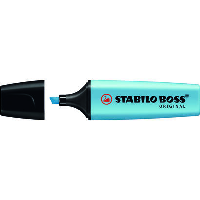 pack-de-10-unidades-stabilo-boss-70-rotulador-marcador-fluorescente-trazo-entre-2-y-5mm-recargable-tinta-con-base-de-agua-color-