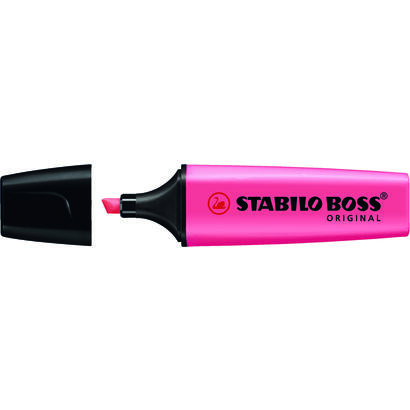 pack-de-10-unidades-stabilo-boss-70-rotulador-marcador-fluorescente-trazo-entre-2-y-5mm-recargable-tinta-con-base-de-agua-color-