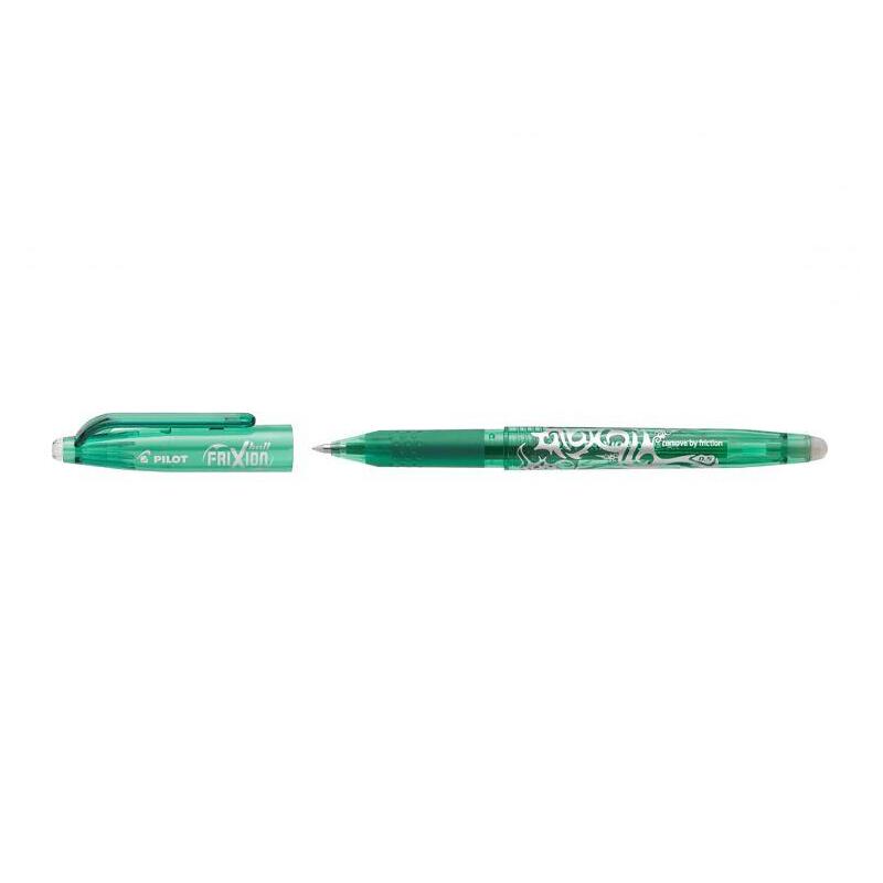 pack-12-unidades-pilot-boligrafo-de-gel-borrable-frixion-ball-punta-de-bola-redonda-07mm-trazo-04mm-grip-ergonomico-color-verde