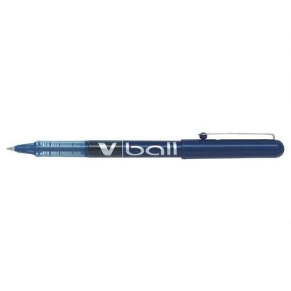 pack-12-unidades-pilot-boligrafo-de-tinta-liquida-v-ball-05-rollerball-punta-de-bola-redonda-05mm-trazo-03mm-color-azul