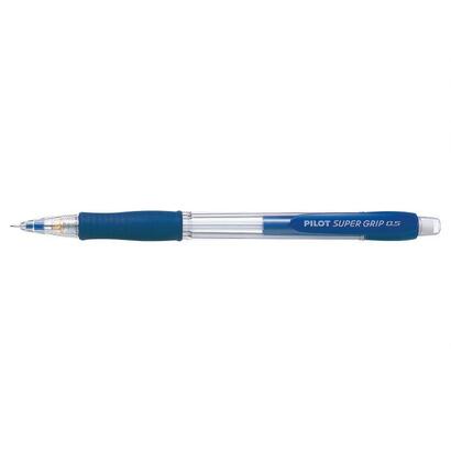 pack-de-12-unidades-pilot-portaminas-supergrip-h185-trazo-05mm-mina-hb-cuerpo-azul