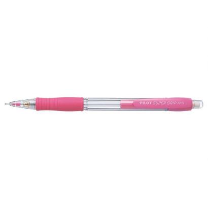 pack-de-12-unidades-pilot-portaminas-supergrip-h185-trazo-05mm-mina-hb-cuerpo-rosa