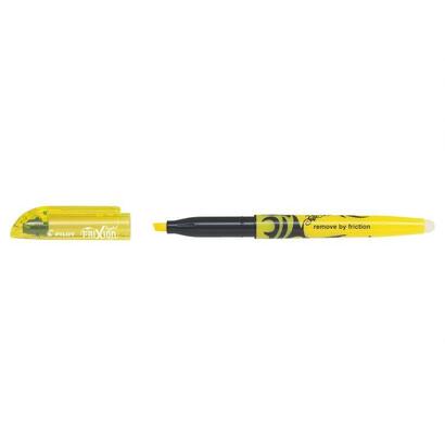 pack-de-12-unidades-pilot-rotulador-fluorescente-borrable-frixion-light-punta-de-fibra-biselada-trazo-de-1mm-35mm-color-amarillo